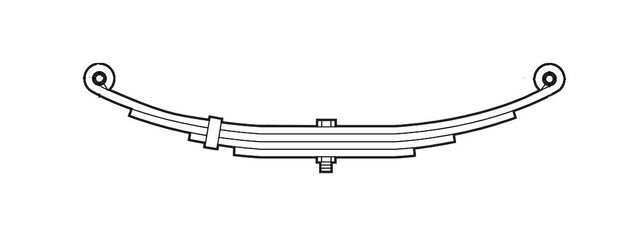 Dexter Axle 072-042-00 Trailer Axle Leaf Spring||072-025-00.Jpg||85||d6g07204200||1016105