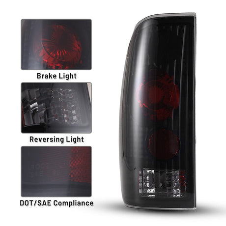 Product of Winjet CTWJ-0016-BS Tail Light Assembly 