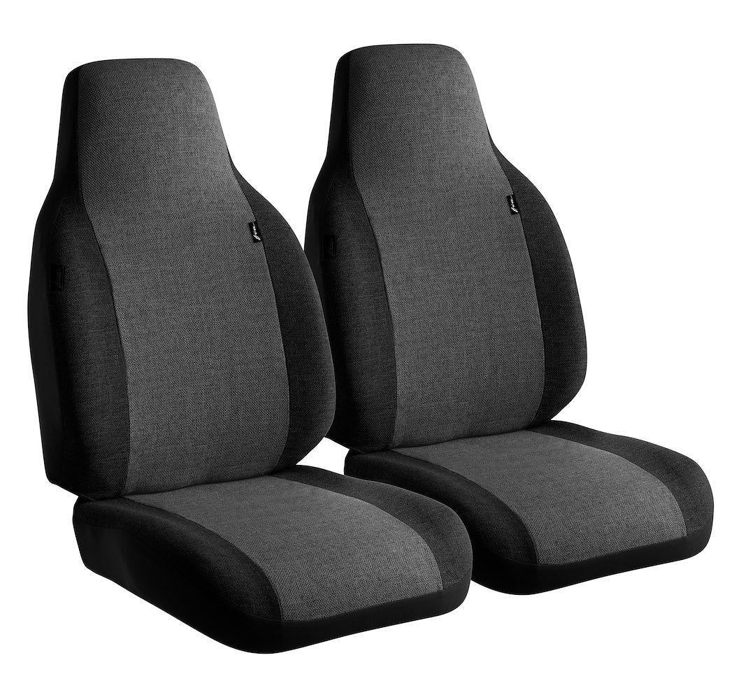 Product of Fia OE301 CHARC Oe™ Charcoal Center/ Black Sides Tweed Seat Cover 