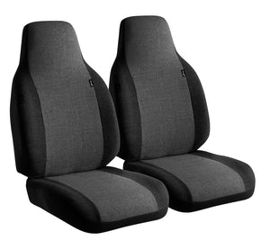 Product of Fia OE301 CHARC Oe™ Charcoal Center/ Black Sides Tweed Seat Cover 