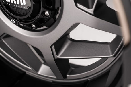 Product of Grid Wheels 20x9 Anthracite With Black Lip Wheel - 6x5.31 Bolt Pattern 