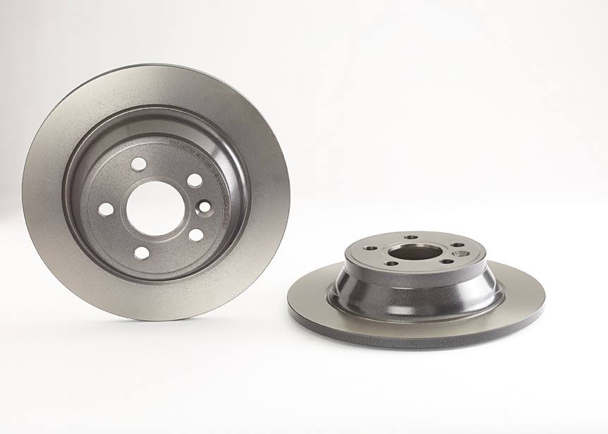Product of Brembo 08A53611C02 Solid 1 Piece Brake Rotor 