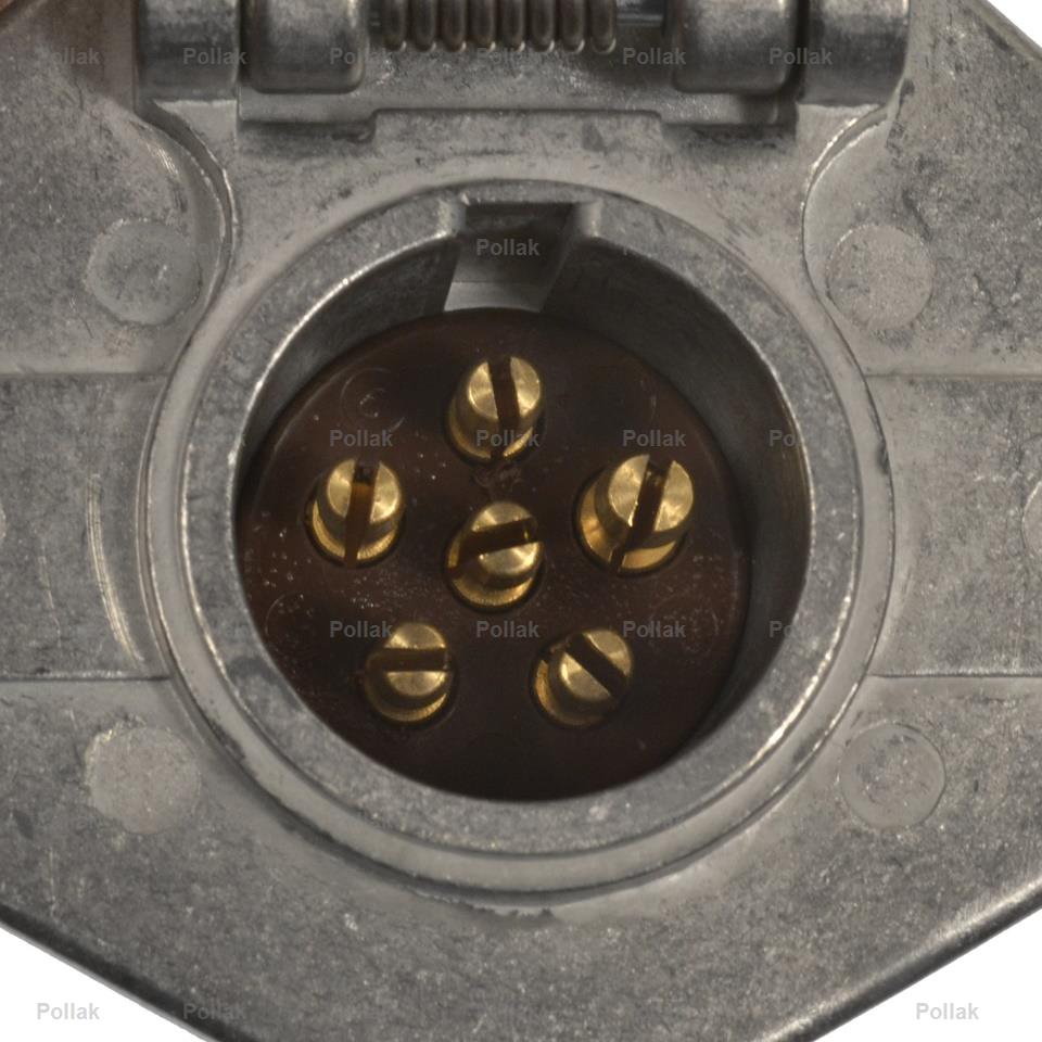 Product of Pollak 11-609 Vehicle End 6 Pin Trailer Wiring Connector 