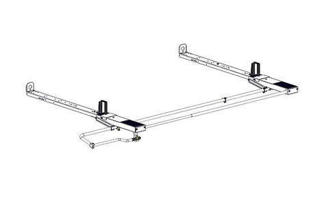 Product of Holman 4A93L 1700 Pound Yes Aluminum Ladder Rack 