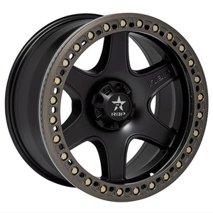 Product of RBP (Rolling Big Power) 17x9 Black With Bronze Bead Lock Ring Wheel - 8x6.50 Bolt Pattern 