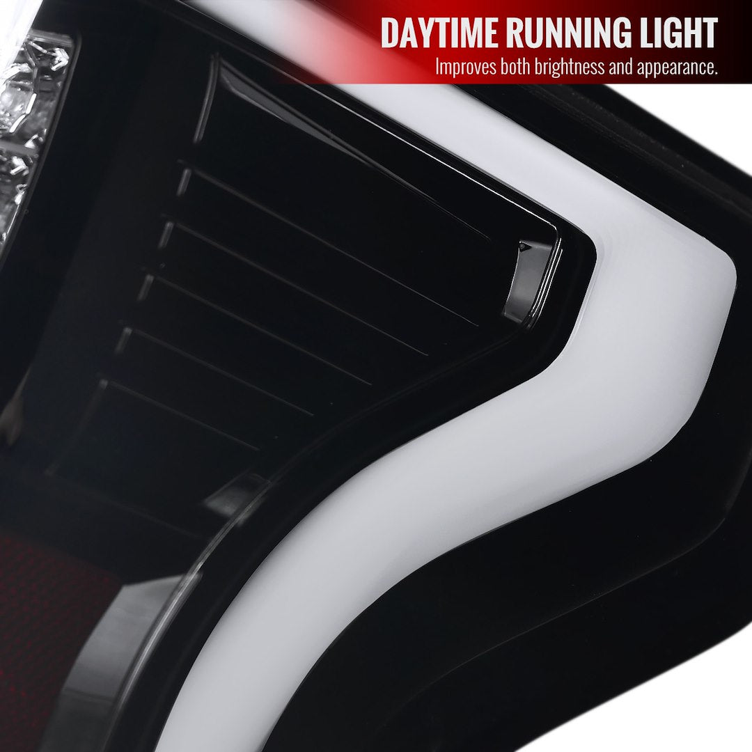 Product of Spec-D Tuning LT-F15018BBLED-TM Tail Light Assembly 