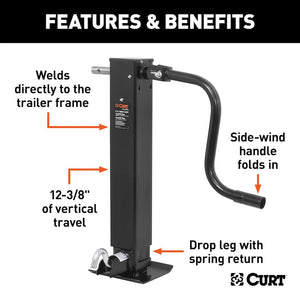 Curt 28512 Trailer Tongue Jack||28512_3008x1990_Fa.Jpg||86||c9328512||1412701