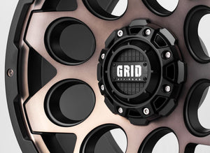 Product of Grid Wheels 20x10 Black With Metallic Dust Face Wheel - Not Applicable Bolt Pattern 