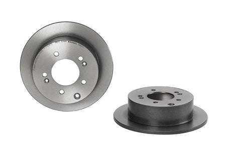 Product of Brembo 08B66711C02 Solid 1 Piece Brake Rotor 