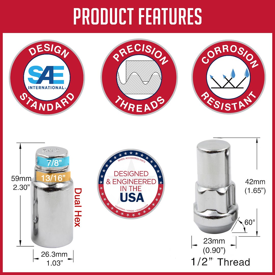 Product of Coyote Wheel Accessories 741142j Wheel Lock