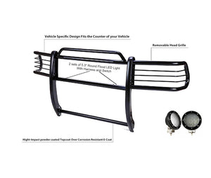 Product of Black Horse Offroad 17BH23MA-PLFB Grille Guard  
