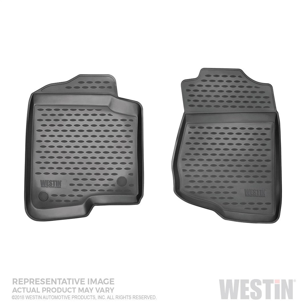 Product of Westin Automotive Profile 74-30-11025 Black Rubberized Polymer Floor Liner 