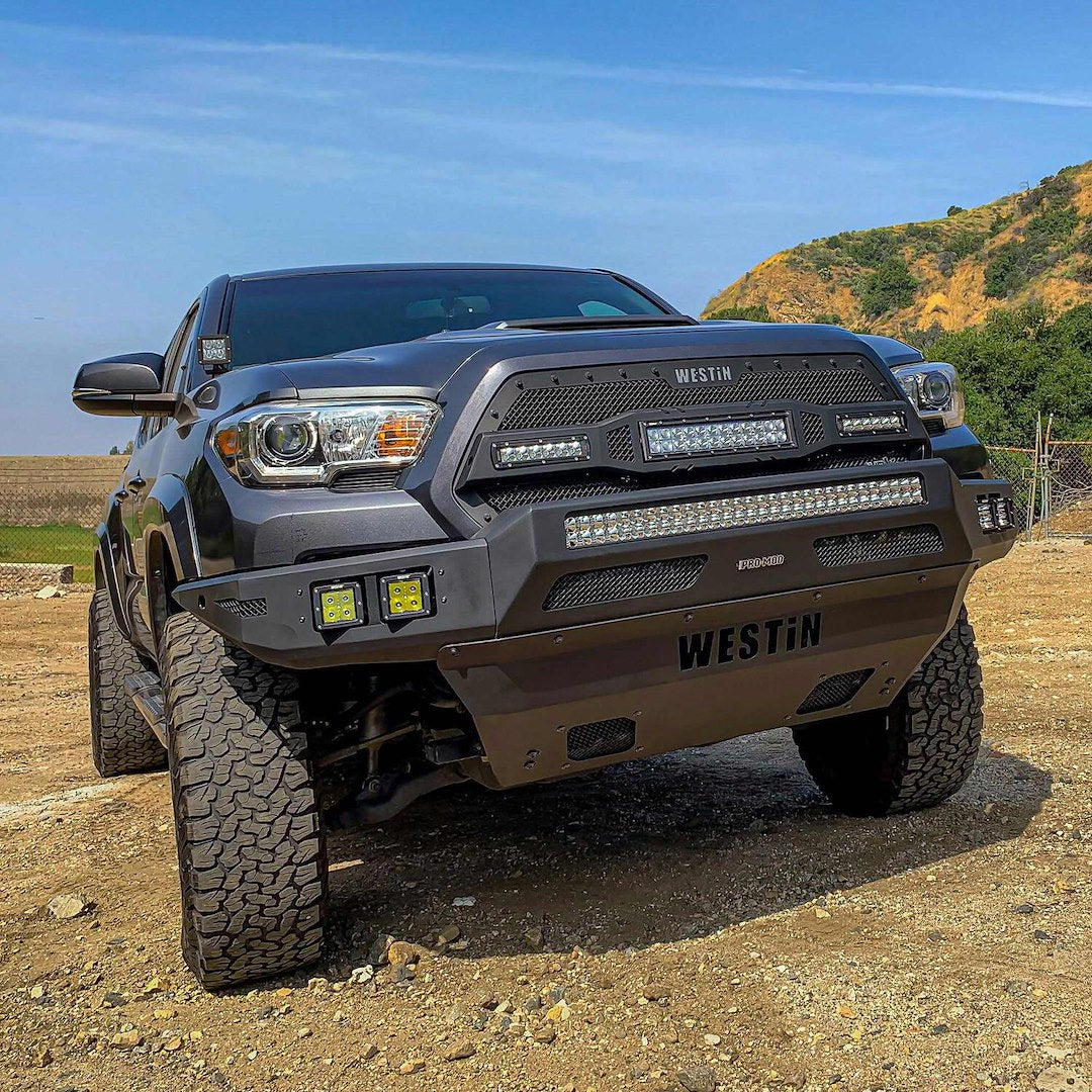Product of Westin Automotive 58-41045 Pro-Mod Steel Textured Bumper 