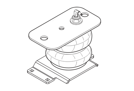 Product of Firestone Industrial 2445 Helper Spring Kit
