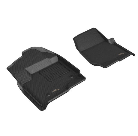 Product of 3D Mats KAGU L1FR10711509 Black Thermoplastic Rubber Of Carbon Fiber Texture Floor Liner 