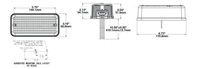 Product of J.W. Speaker 0341361 270 Series Tail Light Assembly 