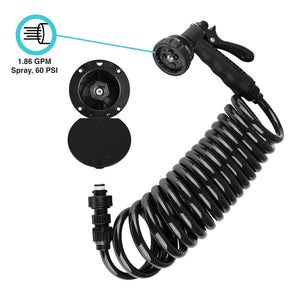 Product of Dura Faucet - RV Exterior Quick Spray Dock Kit (DF-SA188-BK)