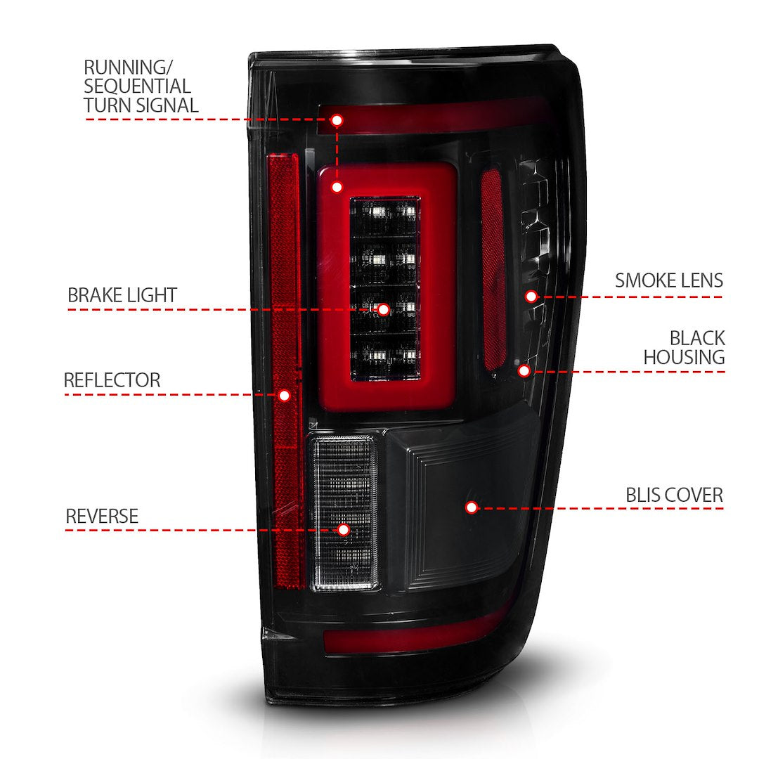Product of ANZO USA 311476 Tail Light Assembly 