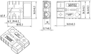 Product of Bulldog Winches 20047 Winch Power Cable Connector