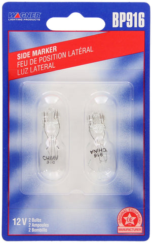 Wagner Lighting Bp916 Side Marker Light Bulb||bp916_P02_Pkg.Jpg||94||w31bp916||1188160