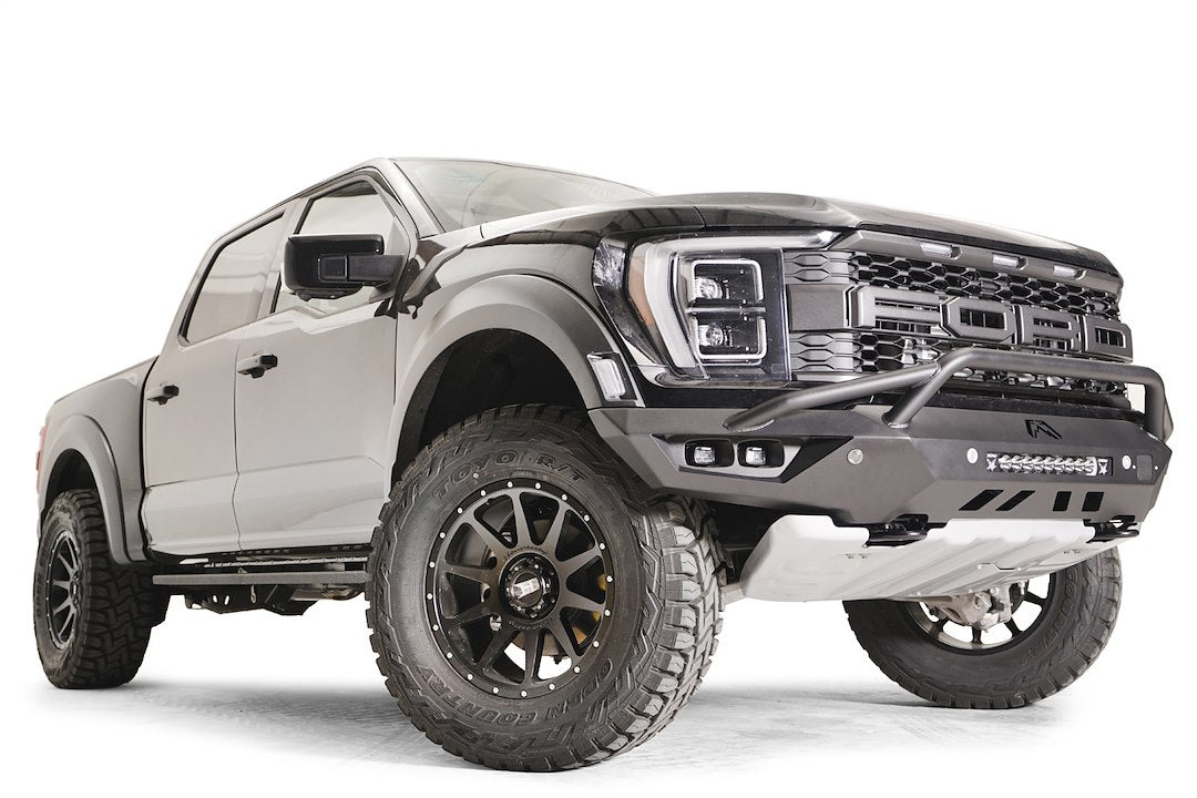 Product of Fab Fours FR21-D5352-1 Vengeance Steel Matte Powder Coated Bumper 