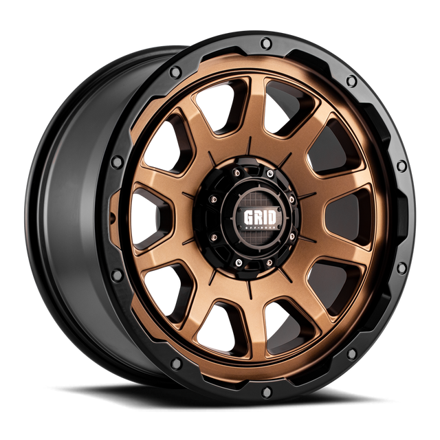 Product of Grid Wheels 20x9 Bronze With Black Lip Wheel - Not Applicable Bolt Pattern 
