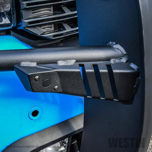 Product of Westin Automotive 40-33955 Grille Guard 1-Piece Black Electro Coated 