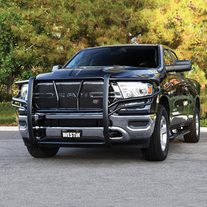 Product of Westin Automotive 57-3975 Grille Guard 1-Piece Black Powder Coated 