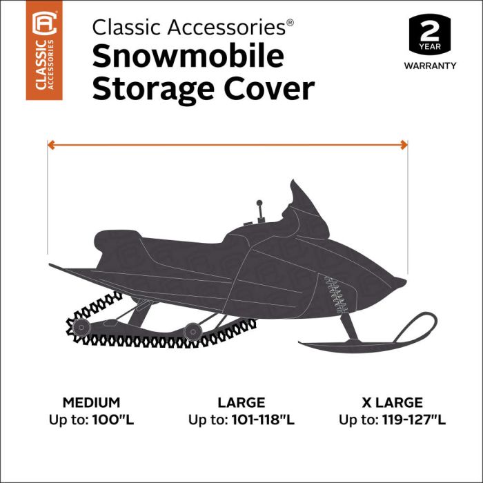 Classic Accessories 71537 Snowmobile Cover||||89||c1h71537||2009116