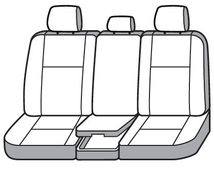 Product of Covercraft GTF4348ABCAGY Carhartt® PrecisionFit® Carhartt Gravel Duck Weave Fabric Seat Cover 