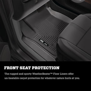 Product of Husky Liner WeatherBeater™ 98253 Beige/ Cashmere/ Camel/ Khaki/ Medium Neutral/ Sand/ Tan Thermoplastic Polyolefin (TPO) Floor Liner 