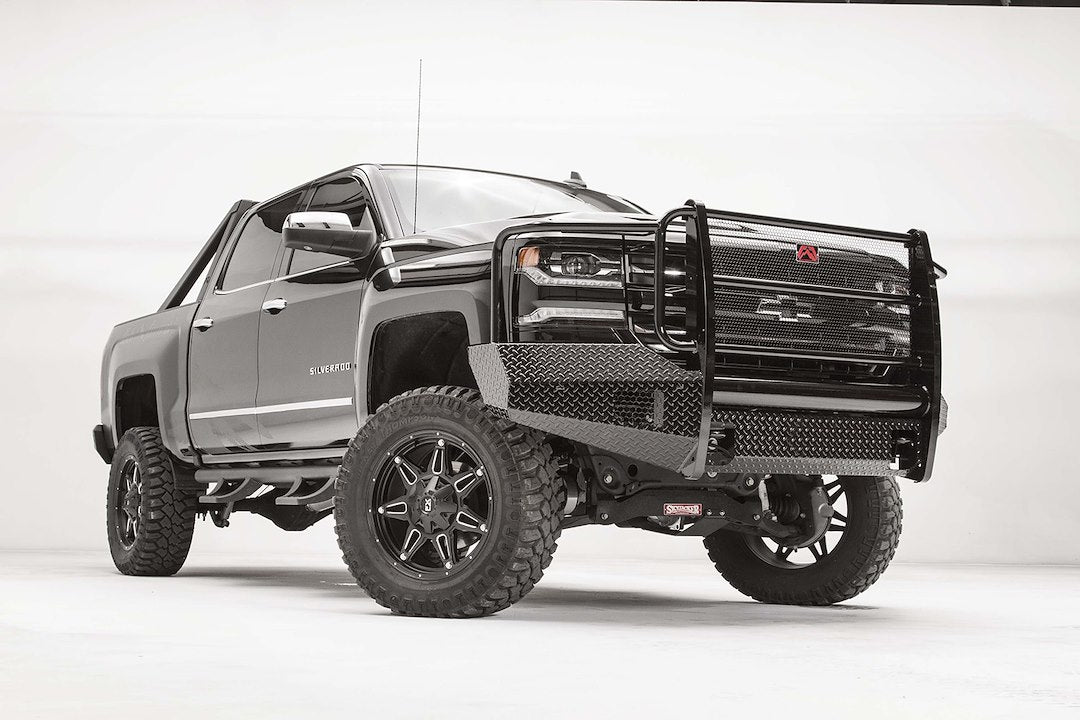 Product of Fab Fours CS16-K3860-1 Black Steel Steel Powder Coated Bumper 