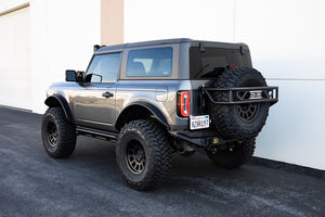 Product of DV8 Offroad SRBR-04 Rock Sliders Nerf Bar With Surface Steps 