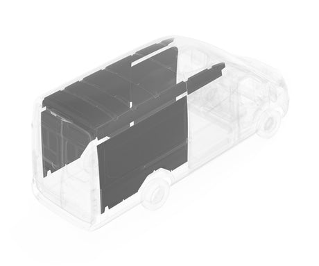 Product of Legend Fleet 754-114-2613 Van Wall Liner