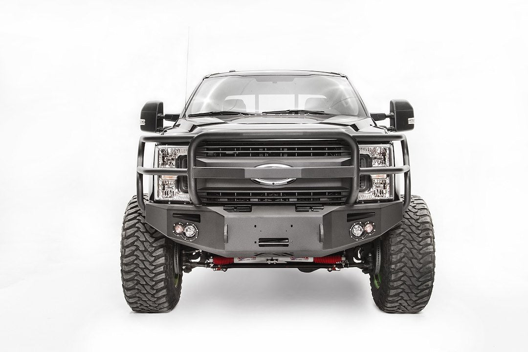 Product of Fab Fours FS17-A4150-1 Premium Steel Matte Powder Coated Bumper 