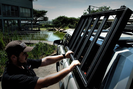 Product of SmartCap (RSI) SA010101 2 Piece With Left Side Drop Down 770 Pound Truck Cap Roof Rack Platform 