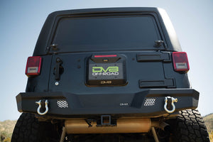 Dv8 Offroad Tsjk-01 Tailgate Vent Cover||2018-2024-Jeep-Wrangler-Jk-Spare-Tire-Delete-Installed-03.Jpg||91||dv8tsjk01||1629524