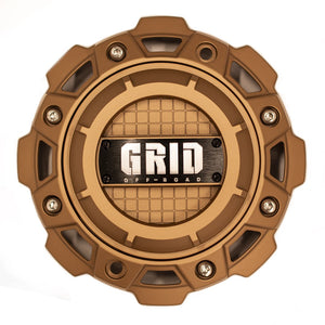 Product of Grid Wheels GDCAP1MGB Matte Gold Wheel Center Cap 