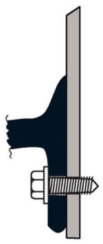 Product of Pacer Performance 52-175 Non-Exposed Fasteners Black Fender Flare - Set Of 2 