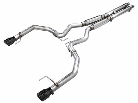Product of AWE Tuning 3020-33650 Track Edition Cat-Back System Dual Exhaust System Kit 