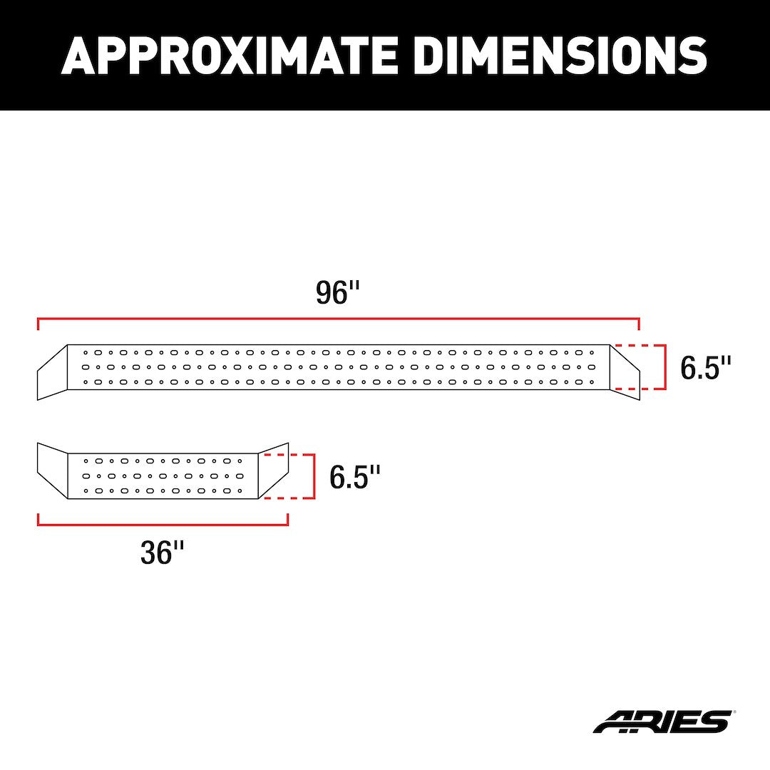 Product of Aries C3696 Running Board Component