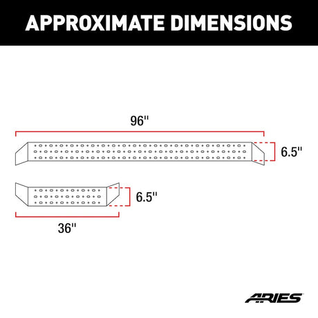 Product of Aries C3696 Running Board Component