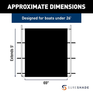 Taylor Made 2021026252 Boat T-Top Shade Extension||2021026252_1.Jpg||86||t4v2021026252||1052177