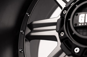 Product of Grid Wheels 20x9 Anthracite Gray With Black Lip Wheel - Not Applicable Bolt Pattern 