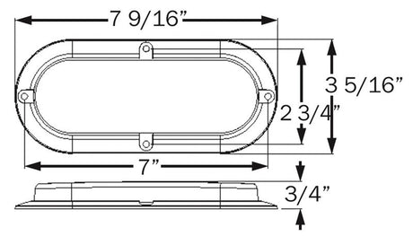 Product of Optronics Stl73rk Trailer Light