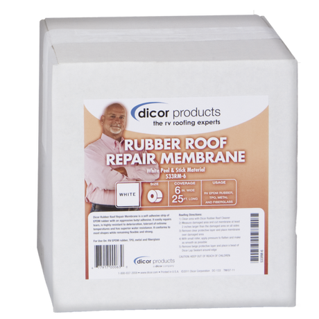 Dicor Corp. 533rm-6 Roof Repair Tape||533rm-6_1.Png||86||d6j533rm6||1609376