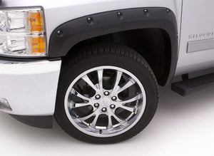Product of Lund International RX120T Pocket Style/ Exposed Fasteners Black Fender Flare - Set Of 4 