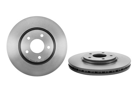 Product of Brembo 09B51811C02 Vented 1 Piece Brake Rotor 