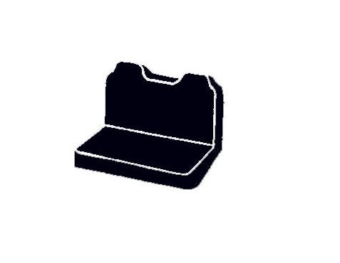 Product of Fia SP87-7 BLACK SP80 Series Charcoal Black Polycotton Seat Cover 