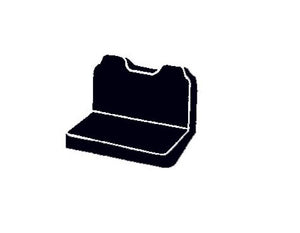 Product of Fia SP87-7 BLACK SP80 Series Charcoal Black Polycotton Seat Cover 
